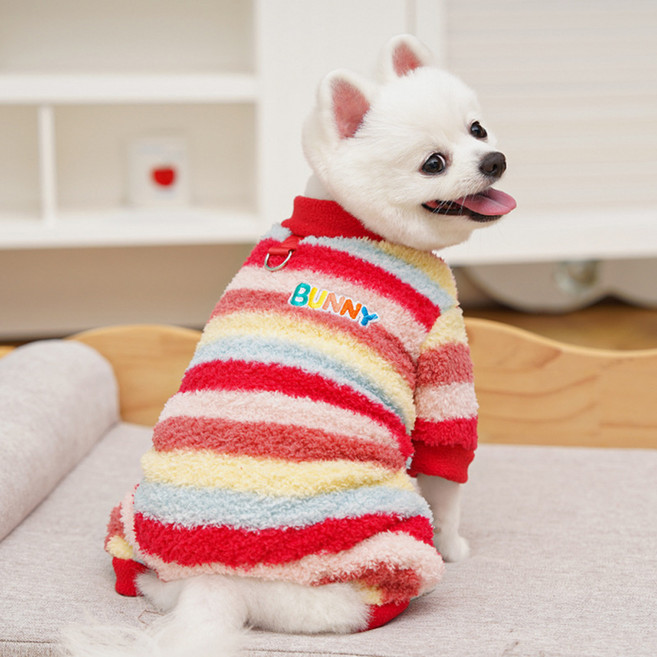 아티펫 반려동물 무지개색 나들이 따뜻한 견인 올인원, TYPE01, 1개