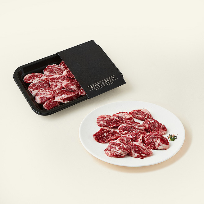 본앤브레드 한우 안심추리 1++(9) 구이용 (냉장), 120g, 1개