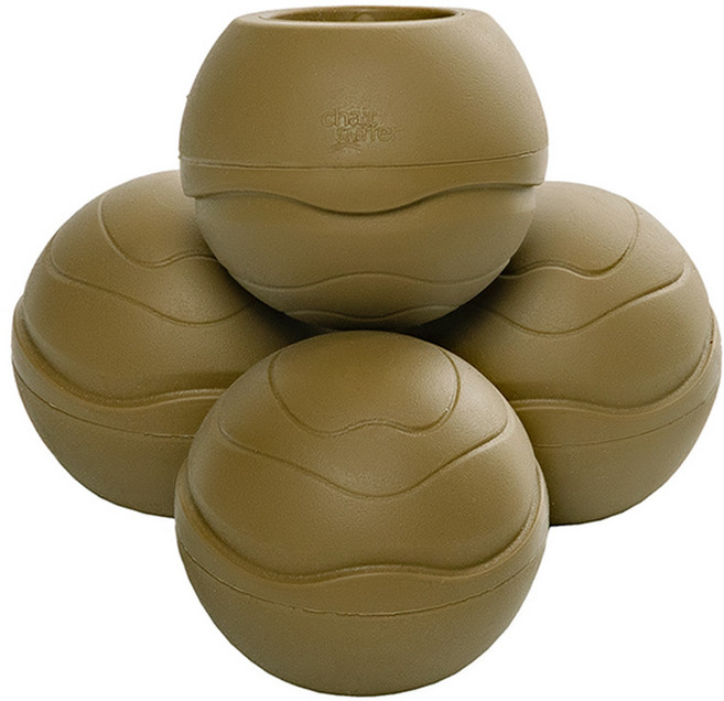 chair surfer 露營椅 椅腳套 TYPE1 土狼棕色 4入, 1組