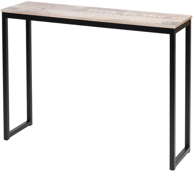 도리퍼니처 하이 철제 바 테이블, 모카