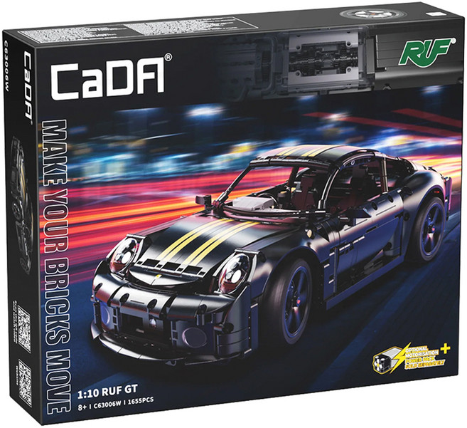 CaDA 咔搭積木 RUF GT 樂高相容積木 C63006W, 1盒