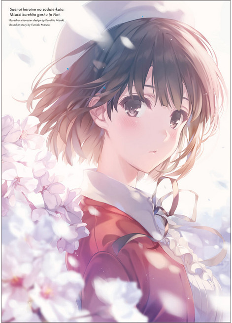 LNovel 漫畫 不起眼女主角培育法 深崎暮人畫集 Flat, D&C Media, 上