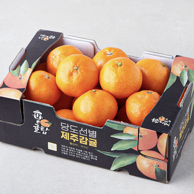 귤탐 당도선별 11Brix 감귤, 2kg(대과), 1개