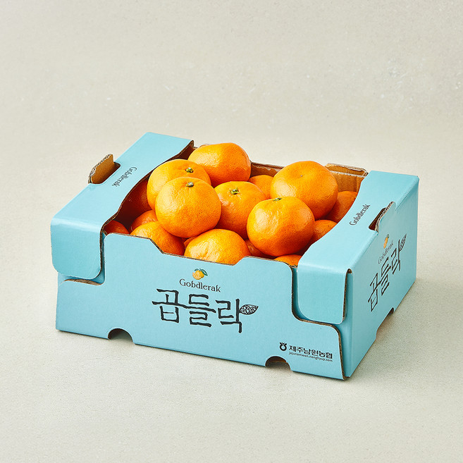 제주남원농협 곱들락 12brix 감귤(로얄과), 1개, 2kg