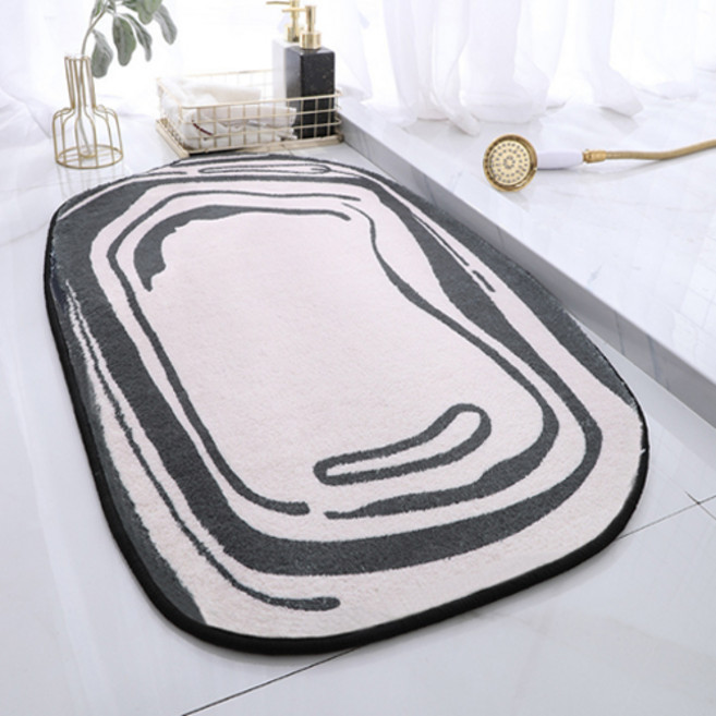 위더홈 모던 컬러 레이어 뽀송 발매트, 믹스