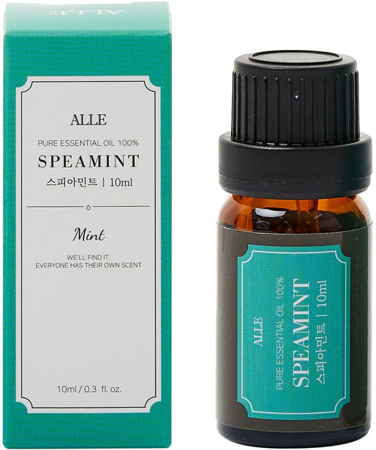 알레 퓨어 에센셜 오일 백프로 스피아민트, 10ml, 1개