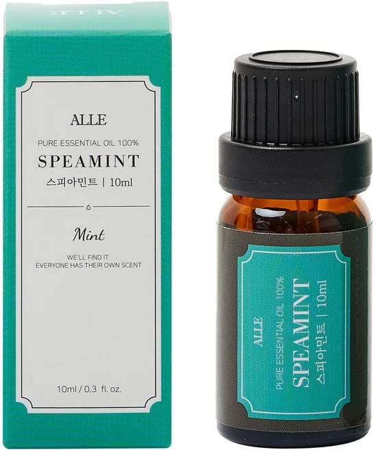 알레 퓨어 에센셜 오일 백프로 스피아민트, 10ml, 1개 - 쿠팡