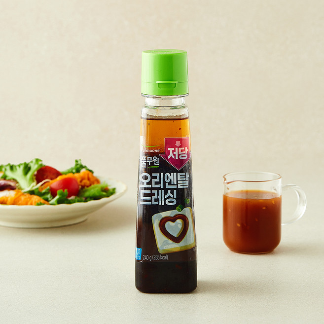 풀무원 저당 오리엔탈 드레싱, 240g, 1개