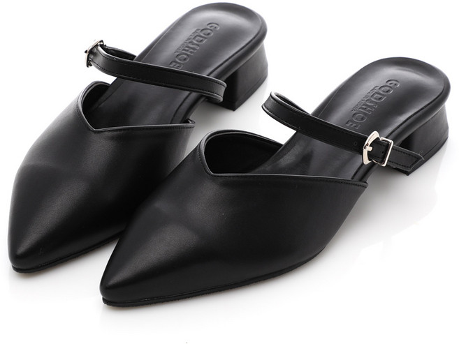 갓슈 여성용 켄드라 탑스트랩 뮬 3cm 로우힐