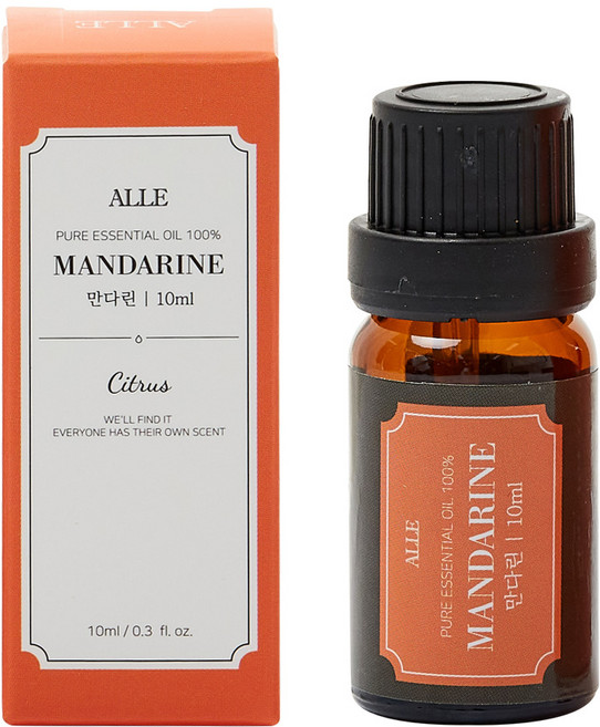 알레 퓨어 에센셜 오일 백프로 만다린, 10ml, 1개