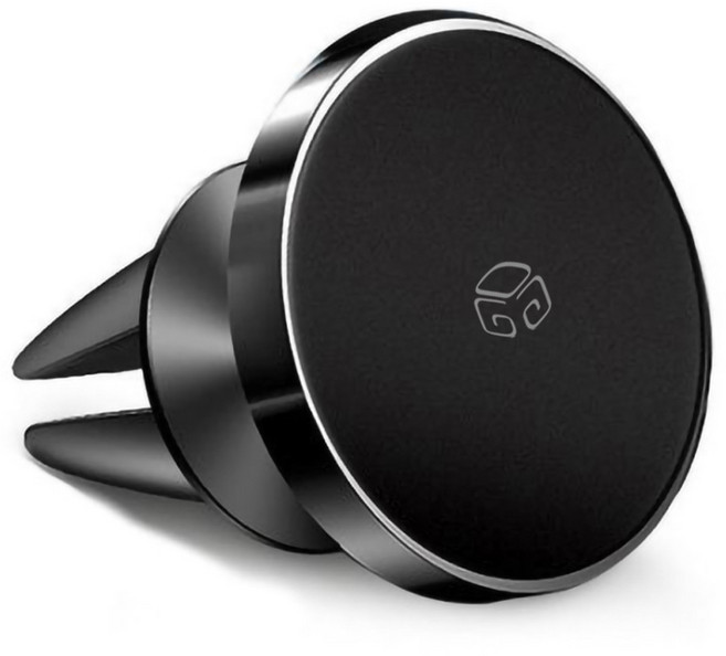 디지지 차량용 마그네틱 송풍구형 휴대폰 거치대, 1개, 블랙