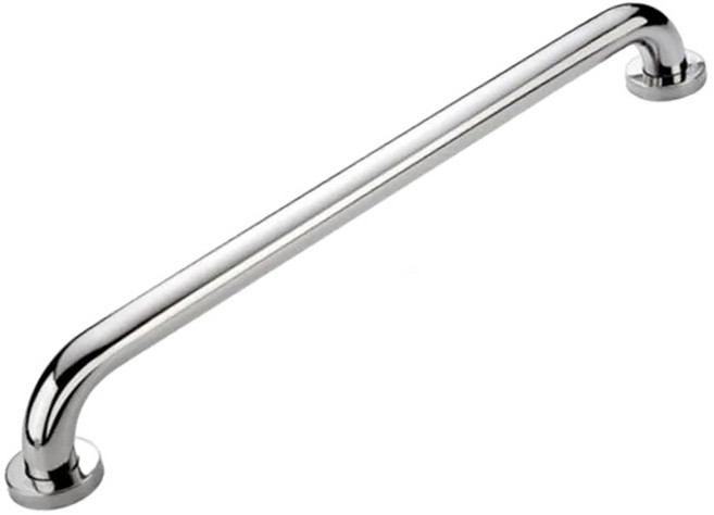 新多多小舖 304不鏽鋼C型扶手, 1個, 銀色