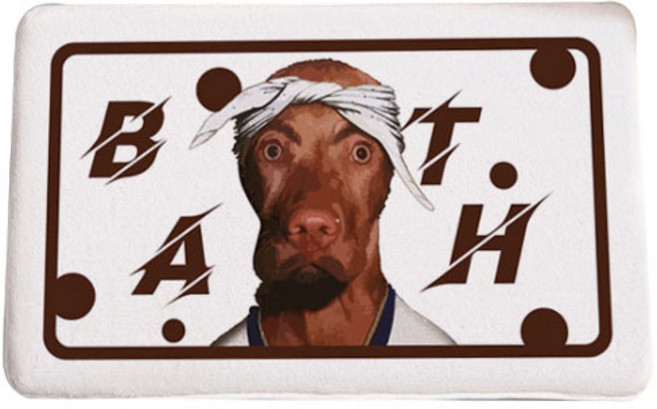 앤티스 페이머스애니멀 욕실 발매트, 조던