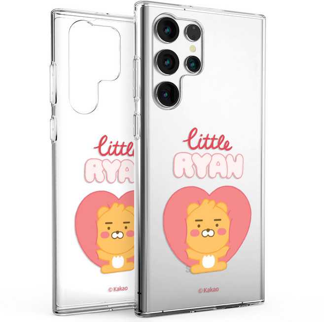 카카오 프렌즈 스윗리틀하트 클리어젤리 휴대폰 케이스