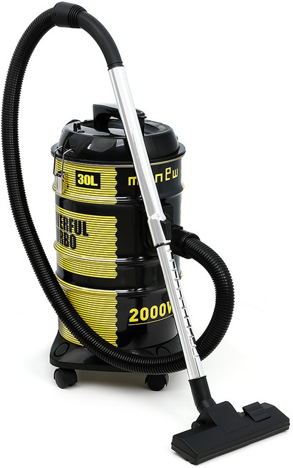 마이뉴 30L 대용량 업소용 싸이클론 진공청소기, MYNEW-BUVC30L, 블랙 + 옐로우 + 실버