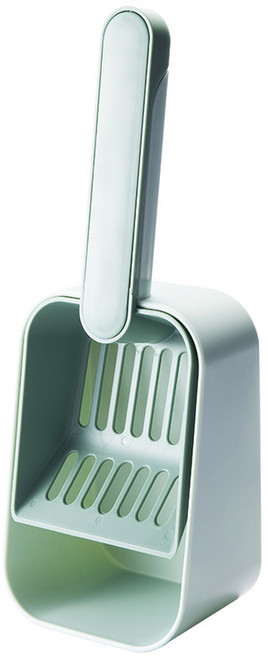 파스텔펫 고양이 모래삽 쓰레받기세트, 그린, 1개