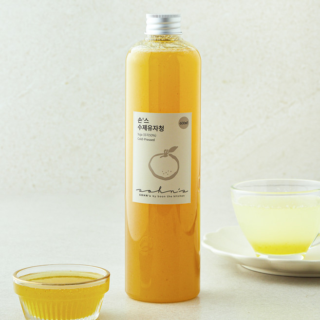 손스 수제 유자청, 600ml, 1개
