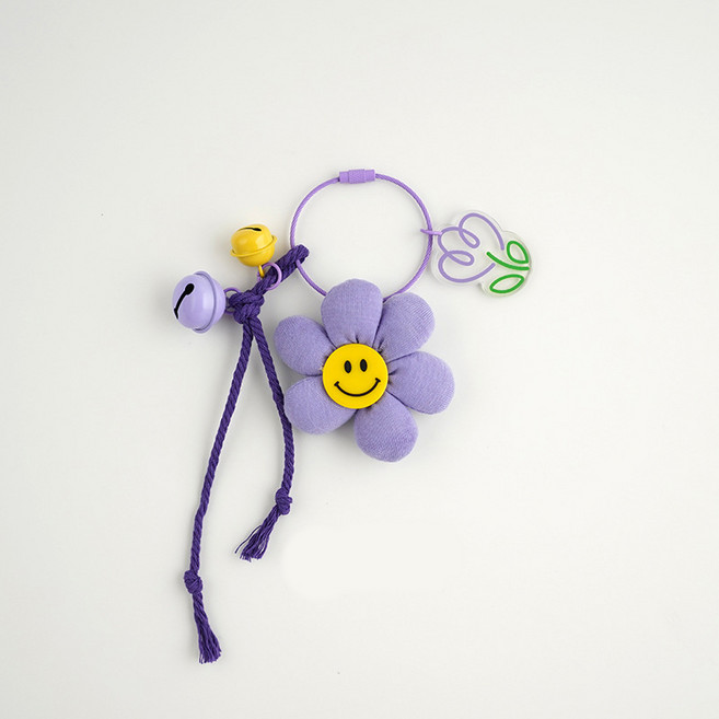 소리달 쏘하 플라워 방울 스마일 발레코어 참장식 가방키링