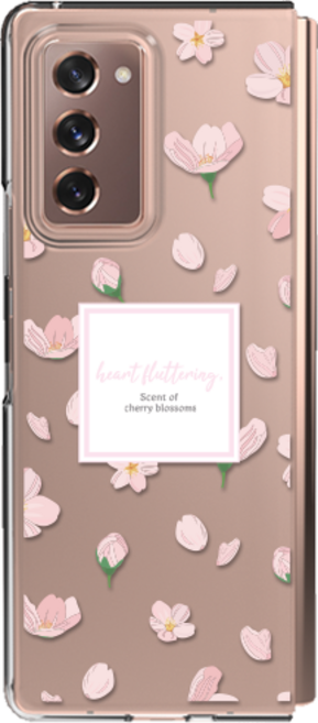 9C9C 벚꽃 클리어 휴대폰 케이스