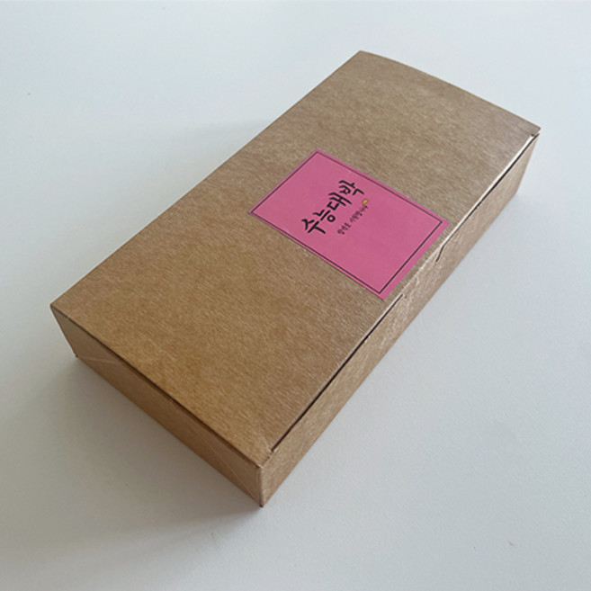 TINA PICNIC 牛皮紙盒 + 大考順利貼紙 粉紅組合, 10套