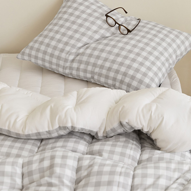 마틸라 파스텔 차렵이불 + 베개커버 세트