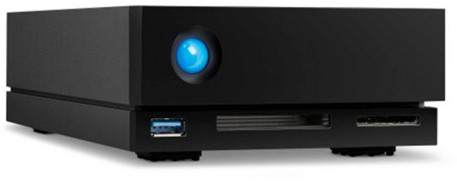 씨게이트 LACIE 1big Raid USB C 외장하드 STHS4000800, 블랙, 4TB