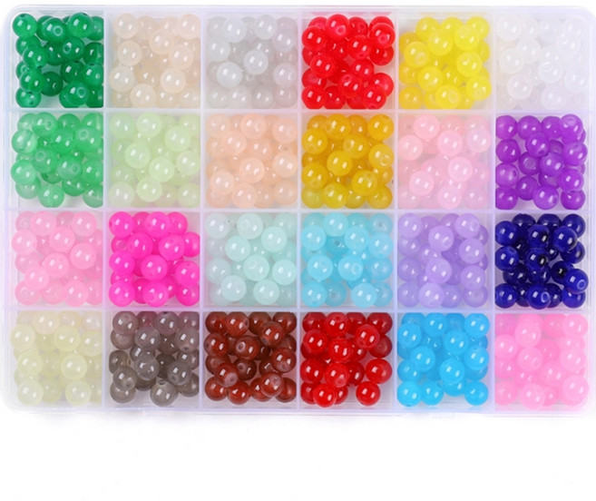 알로데 투명 반투명 구슬 공예 세트, TYPE 05, 1세트