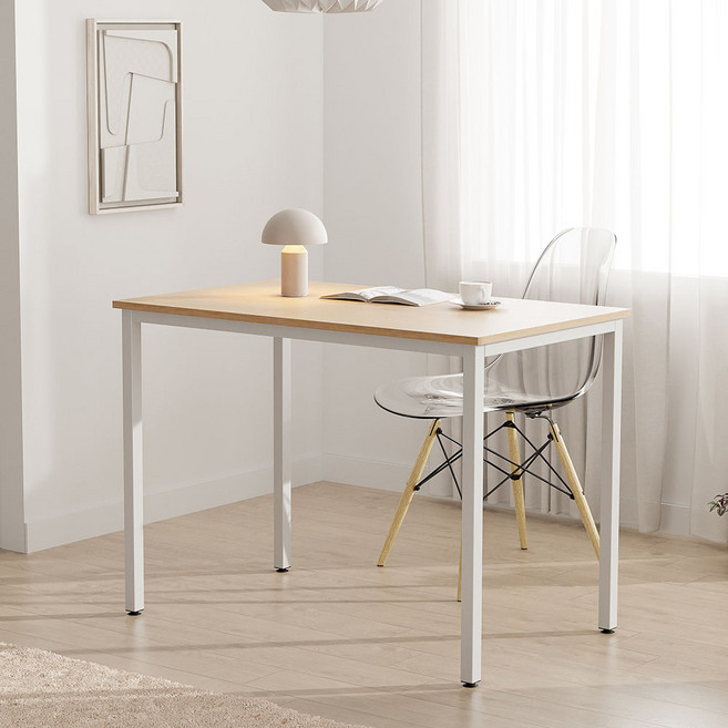 가구느낌 모던테이블, 네추럴화이트