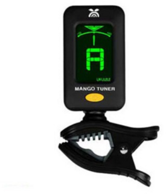 로코망고 현악기 전용 튜너기 블랙, 1개