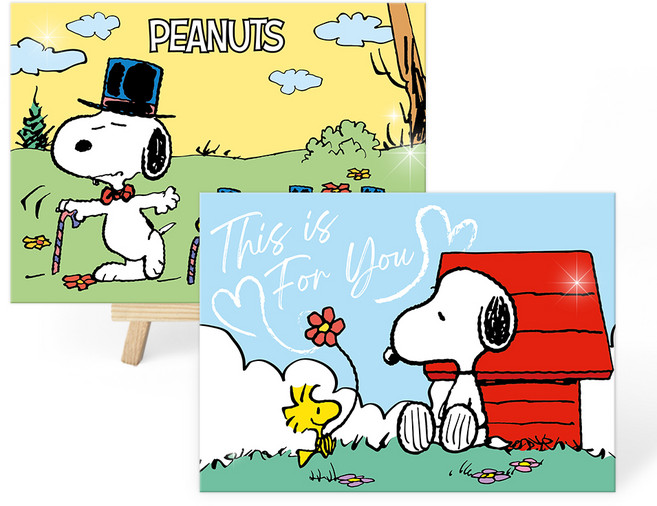iLovePainting Peanuts DIY CUBIC PAINTING 1318cm, 1個, TOGETHER