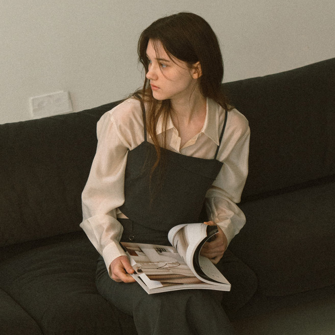 yuppe 女款疊穿馬甲背心上衣