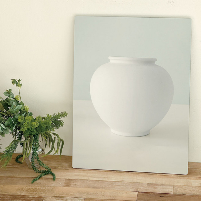 오홀리브 다리 손잡이 액자테이블, 15 달항아리 04