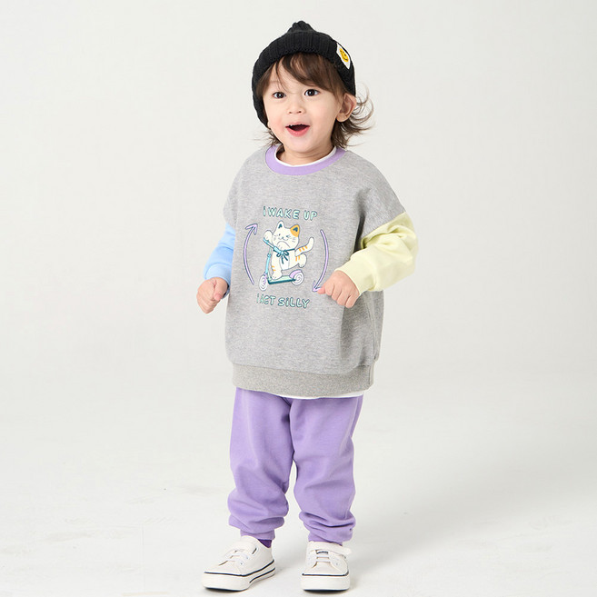 키즈꼬모 아동용 킥보드 상하의 세트