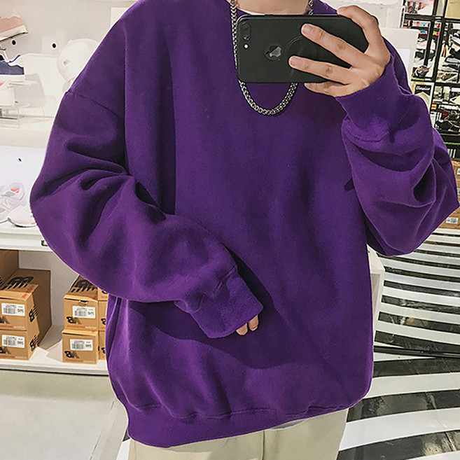 男款 DM 寬鬆百搭圓領大學T