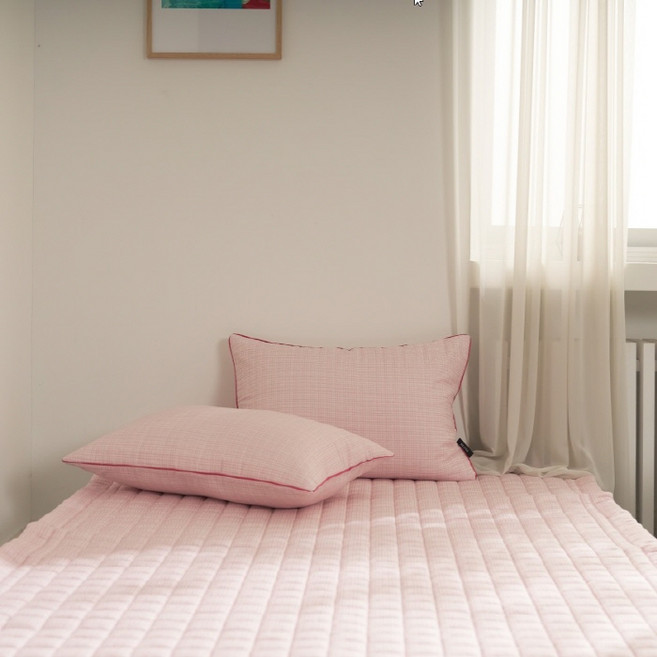 주디 모달 시원한 여름 패드 겸 카페트, 핑크