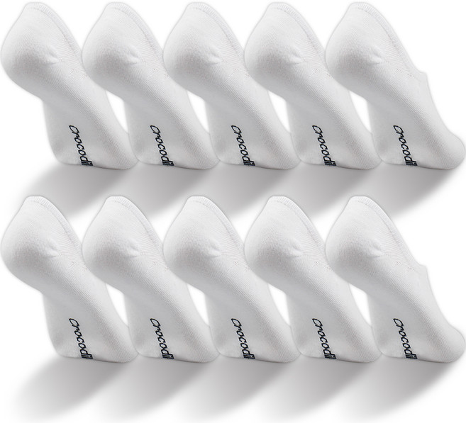 크로커다일 더 도톰한 베이직 페이크 삭스 10켤레 세트 CD284