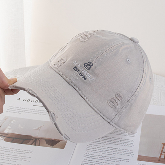 The Flow Commerce B YOURSELF 刺繡復古水洗棒球帽