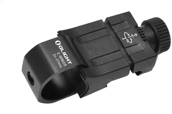 오라이트 컨벤셔널 플래시라이트 마운트, 블랙, 1개