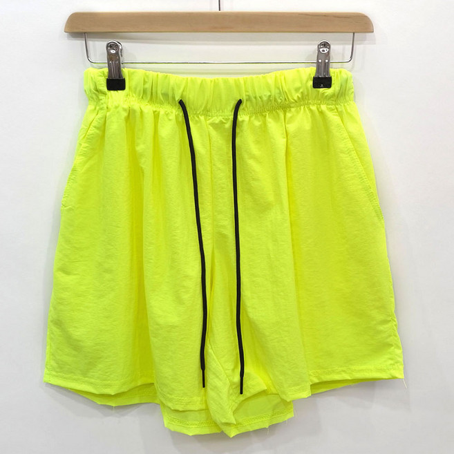 매드시스터 여성용 컬러풀 스트링 밴딩 숏 팬츠