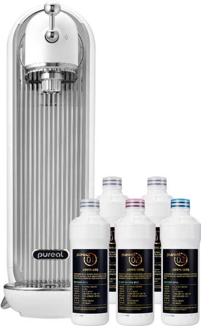 pureal Eurochanger 直飲式淨水器 白色 自行安裝, PPA-300