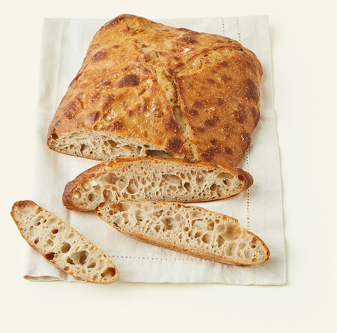 브로드카세 72시간 발효 저당 호밀 사워도우 슬랩, 670g, 1개입, 1개