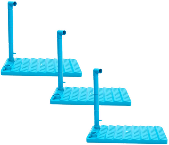 대일 저면 여과판 중, 3개
