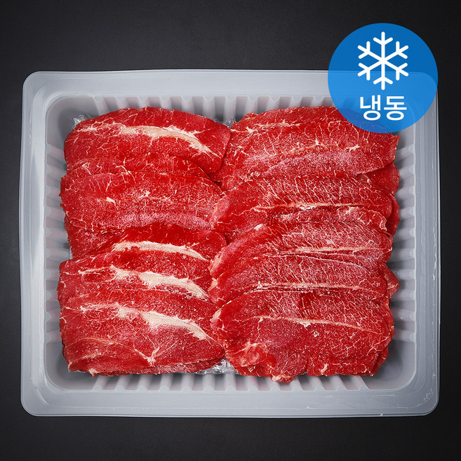 호주산 미트코리아 부채살 바로구이용 (냉동), 2개, 400g