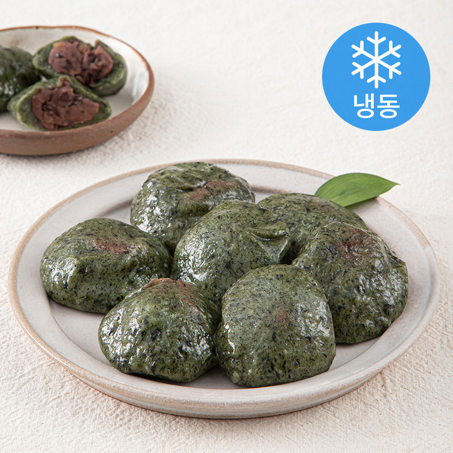 시루조아 모시팥 절구떡 (냉동), 500g, 1개입, 1개
