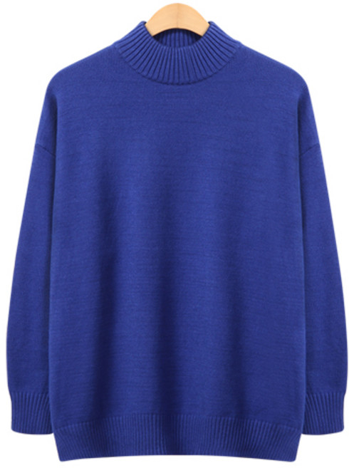 레이먼 남성용 힐미 반 하프넥 데일리 니트