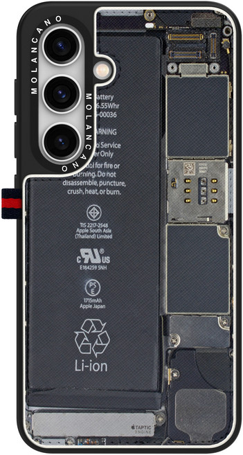 모란카노 시크릿 카드포켓 가죽 디자인 휴대폰 케이스