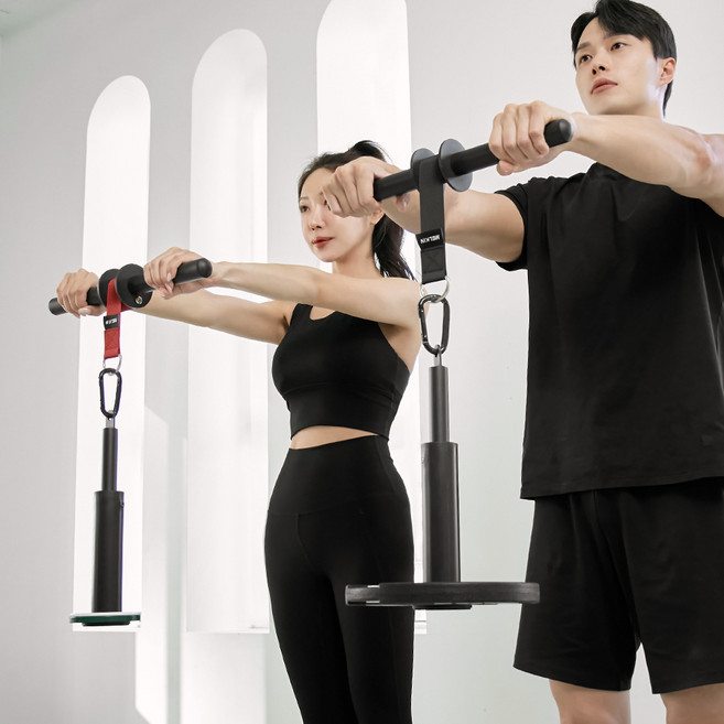 멜킨스포츠 몰튼 벨트형 추감기, 블랙, 1개