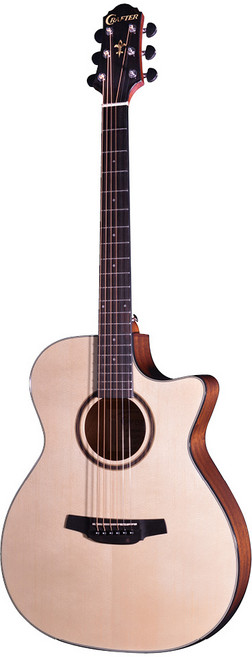 크래프터 오디토리엄 컷어웨이 통기타, HT-250CE/N, 내추럴, 1개
