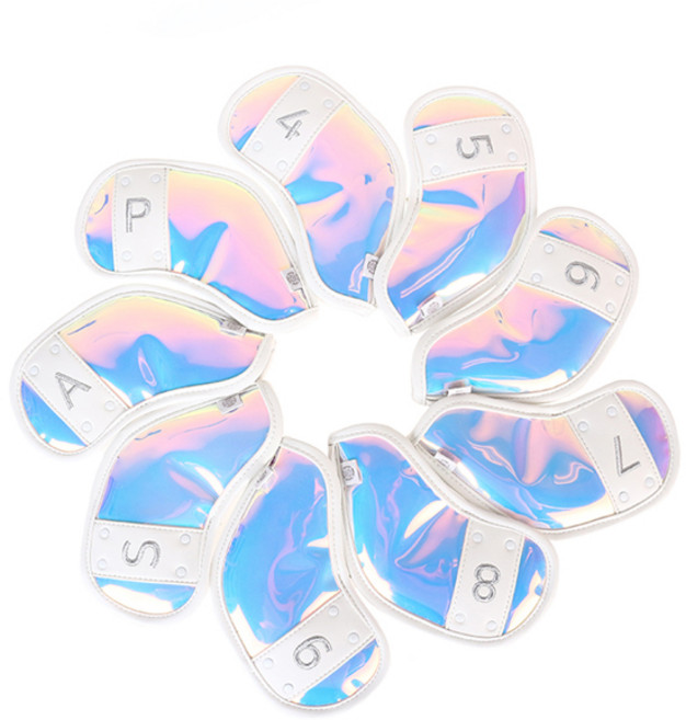 테크스킨 홀로그램 아이언커버, 화이트, 9개