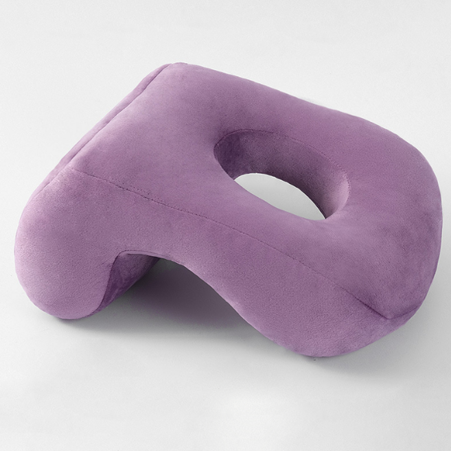 미니플 낮잠 수면 베개, 퍼플, 1개